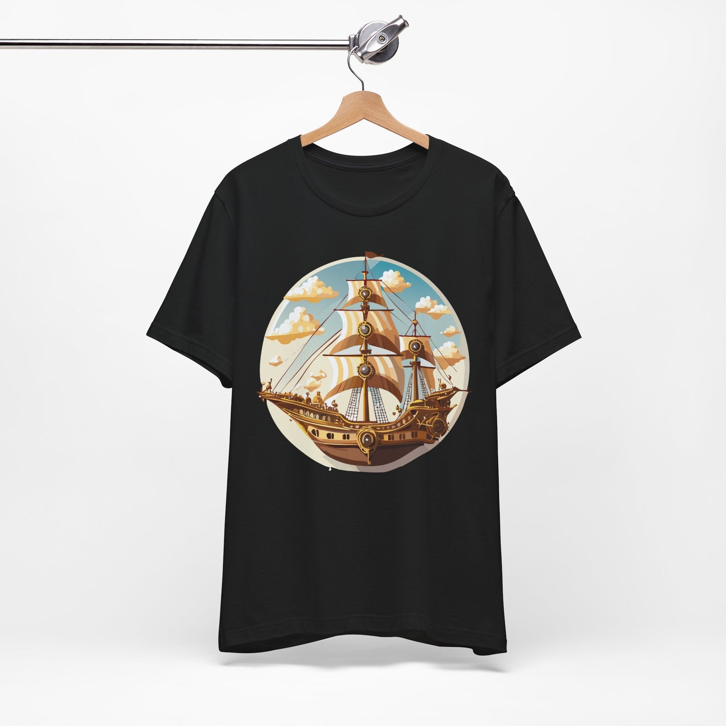 Ship Tee Shirt, Tee Shirt with Ship