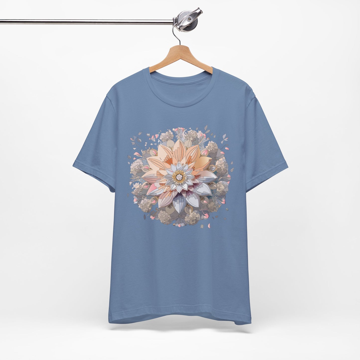 Floral Mandala Shirt, Flowers Mandala Shirt