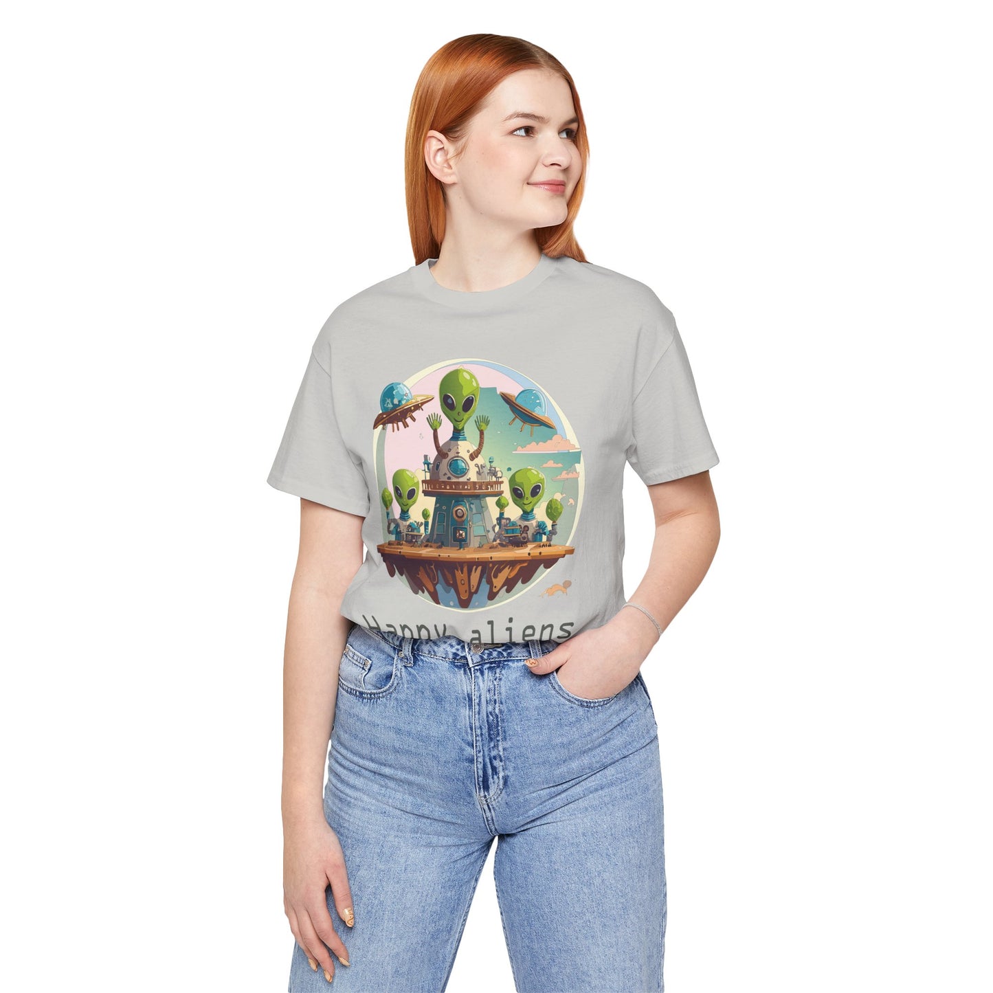 Funny Aliens Shirt, T-Shirt with Funny Aliens