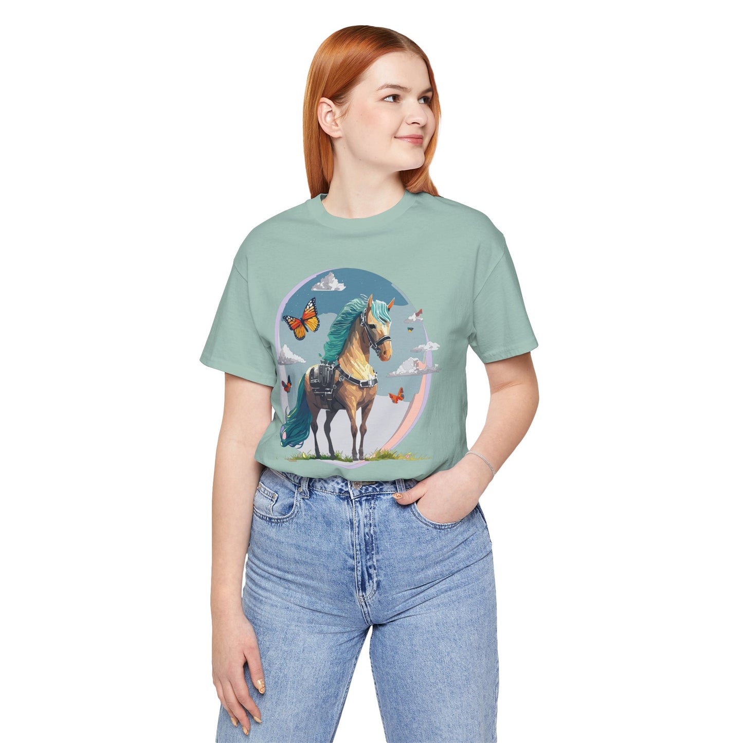 Animals Shirt, Shirt with Horse