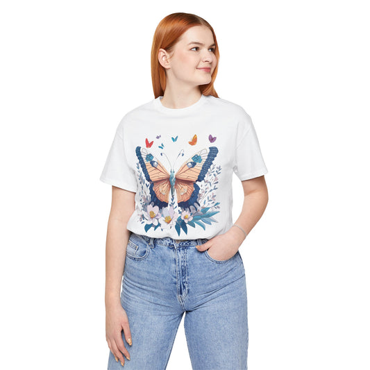 Butterfly Tee Shirt, Shirt with Butterfly