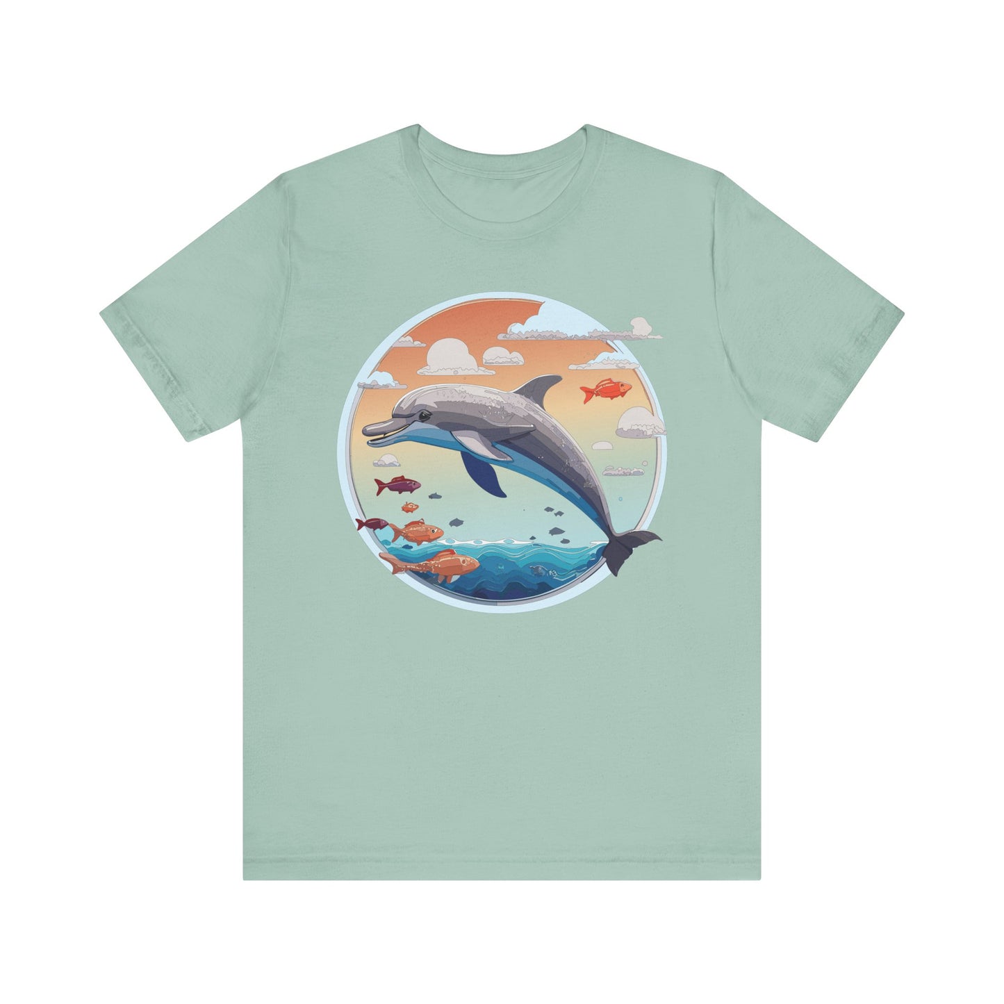 Animals Shirt, Shirt with Dolphin