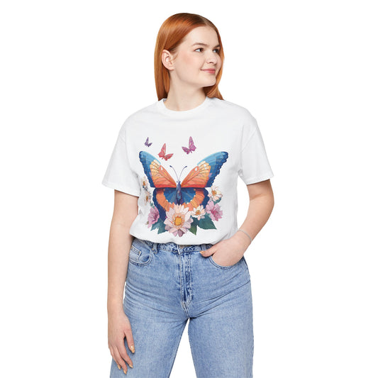Butterfly Tee Shirt, Shirt with Butterfly