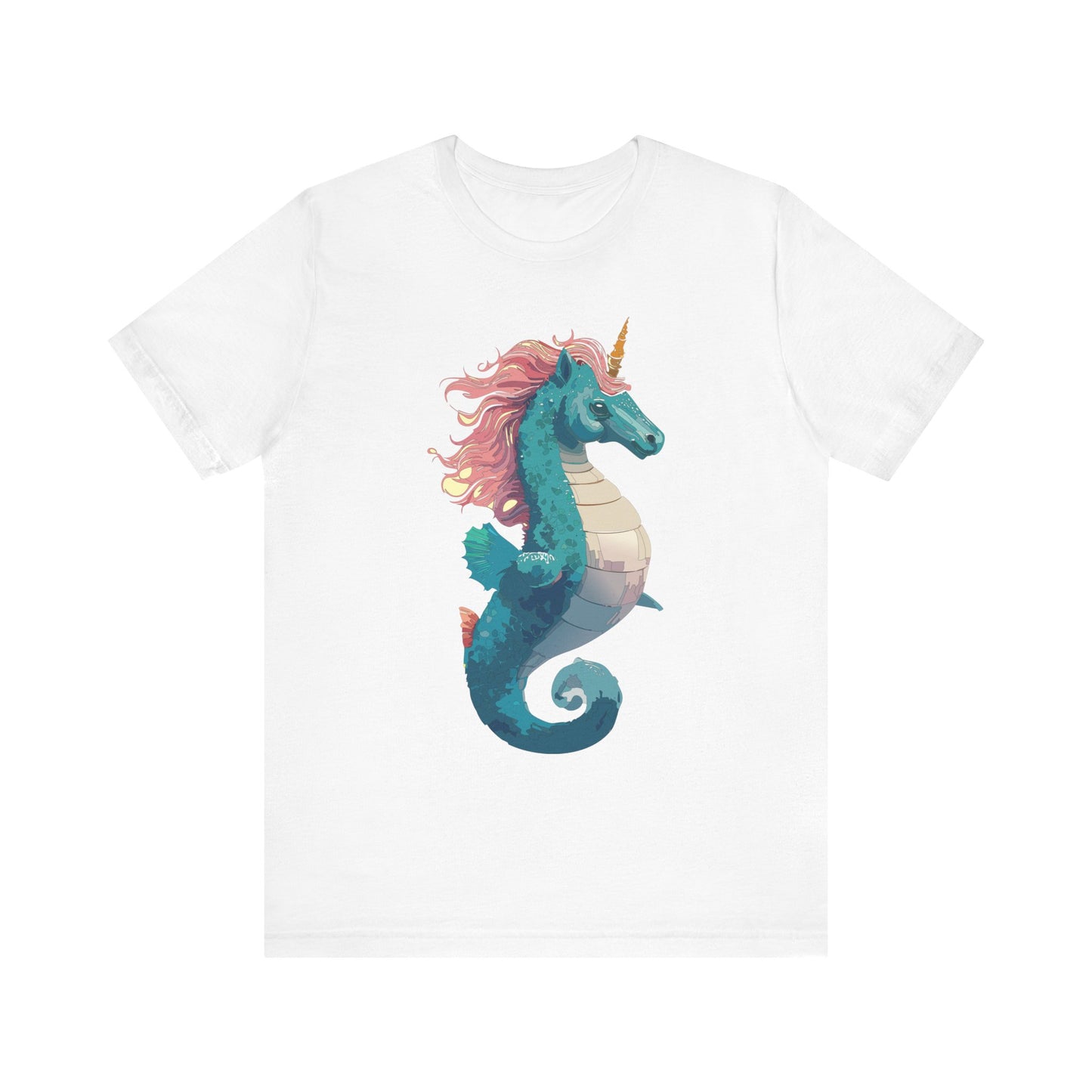 Animals Shirt, Shirt with Seahorse
