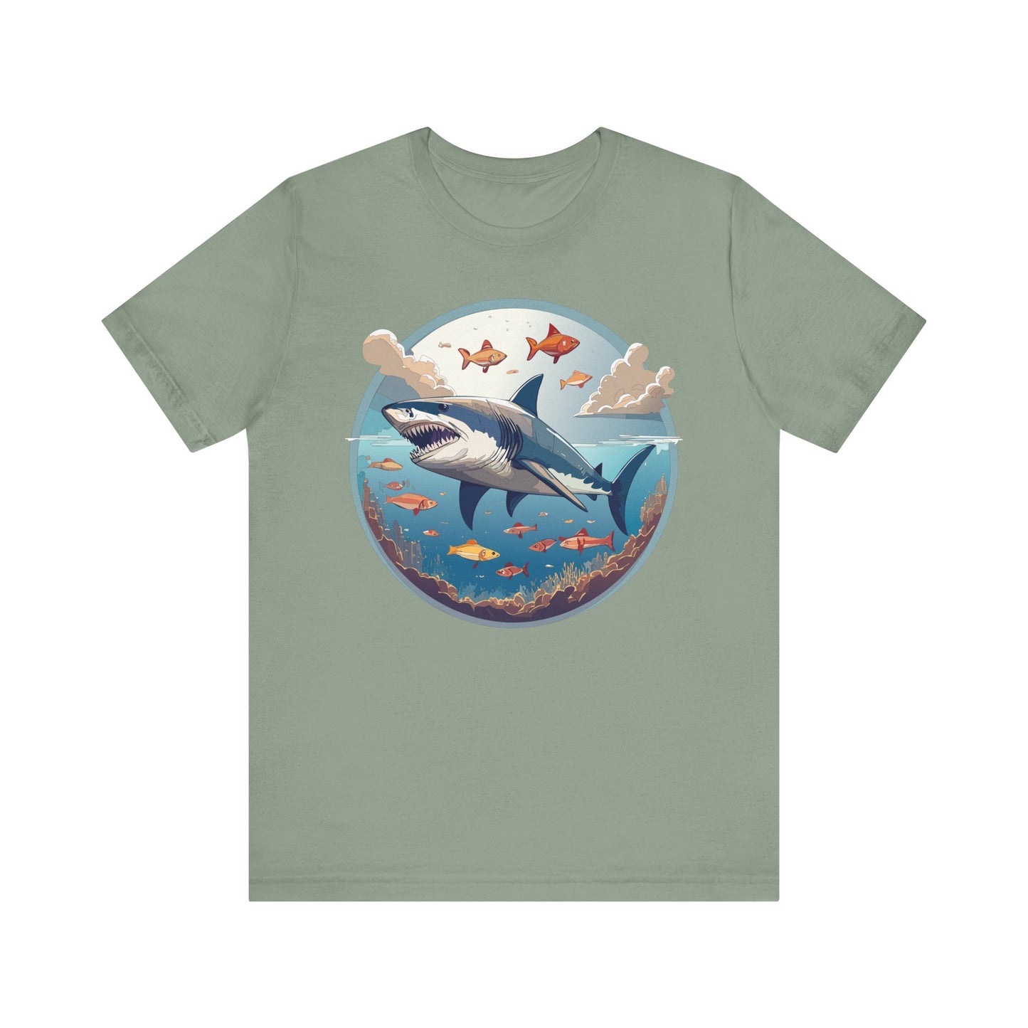 Animals Shirt, Shirt with Shark