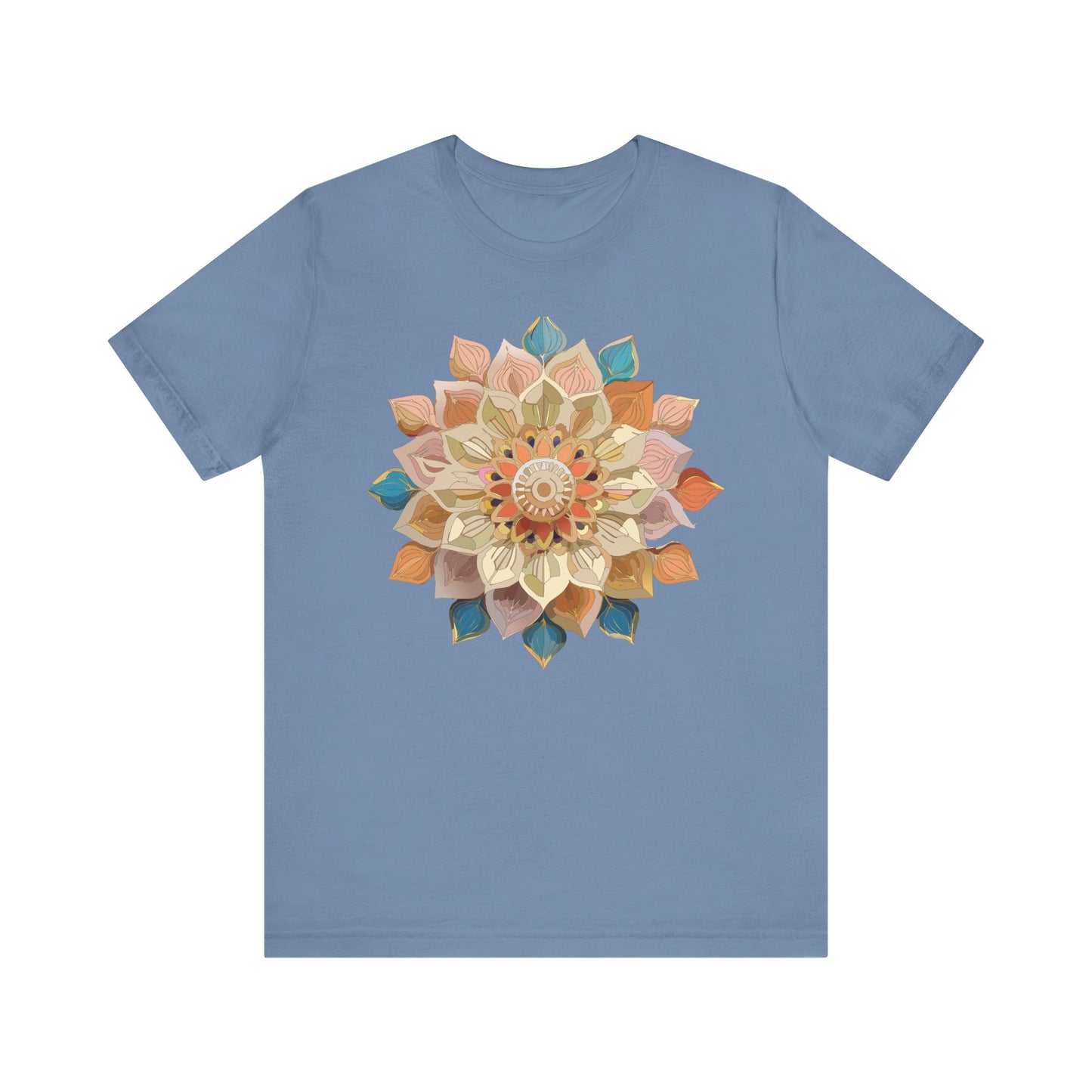 Floral Mandala Shirt, Flowers Mandala Shirt