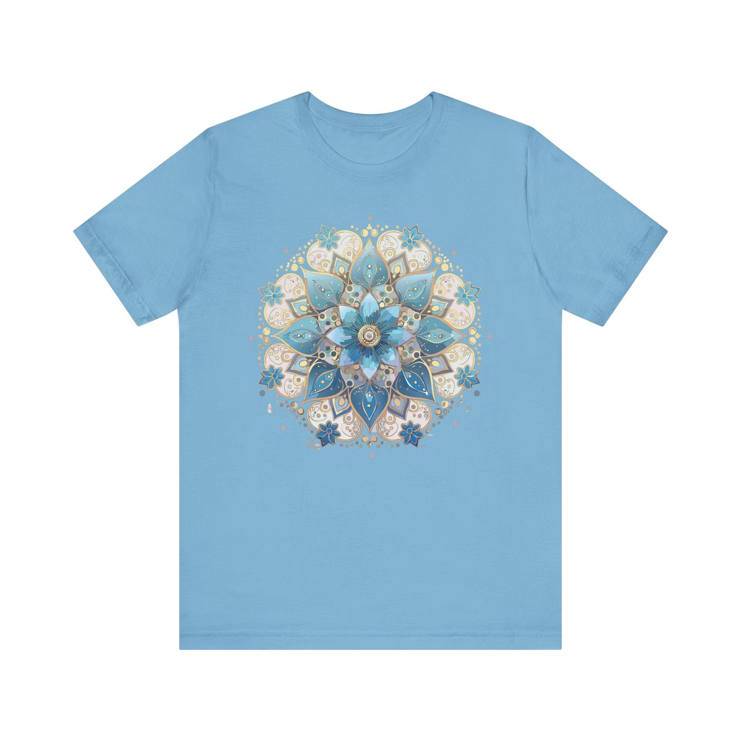 Floral Mandala Shirt, Flowers Mandala Shirt