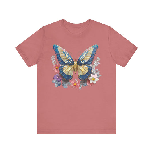 Butterfly Tee Shirt, Shirt with Butterfly