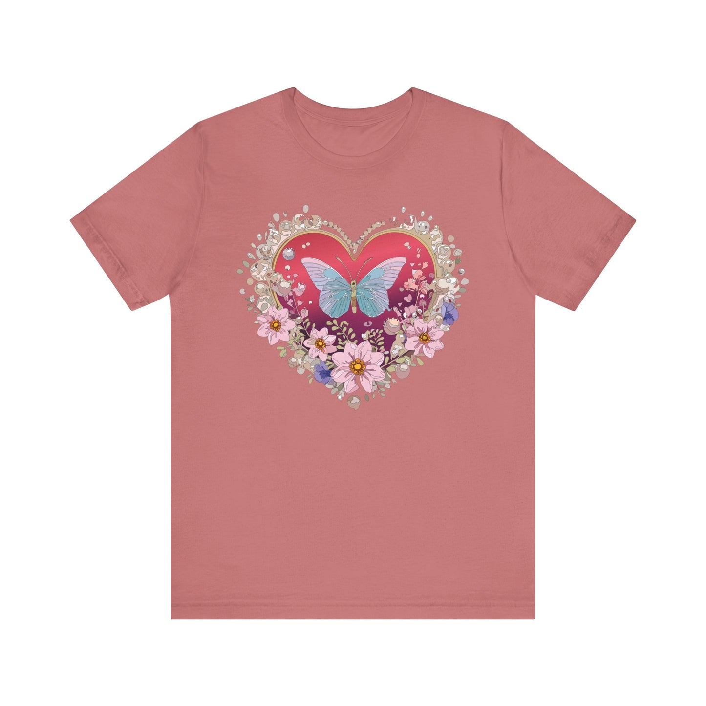 Heart Tee Shirt, Shirt with Heart