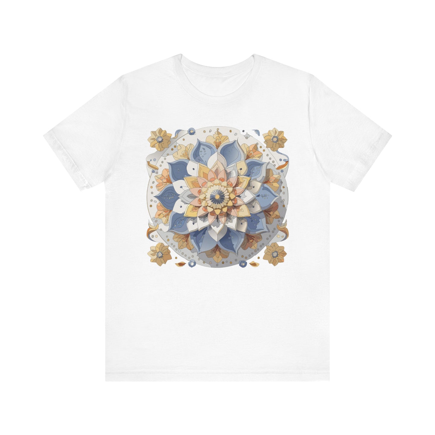 Floral Mandala Shirt, Flowers Mandala Shirt
