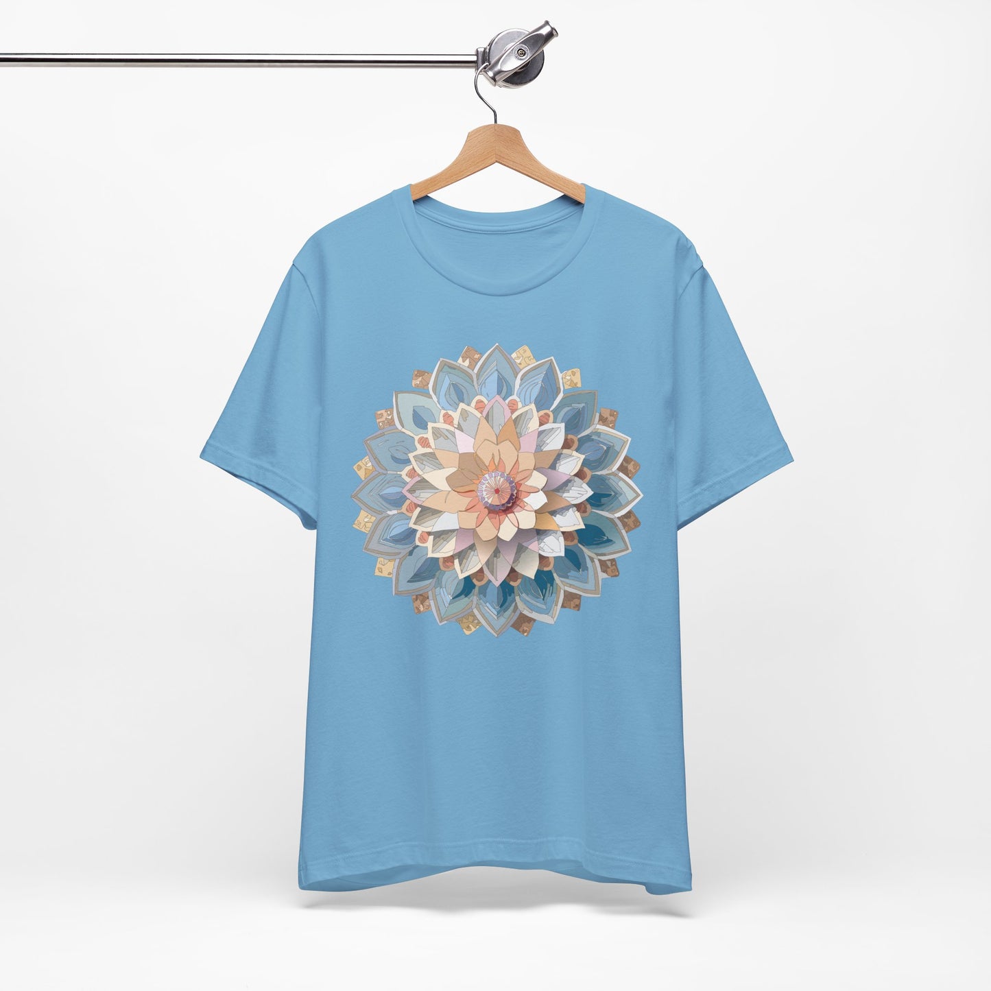 Floral Mandala Shirt, Flowers Mandala Shirt
