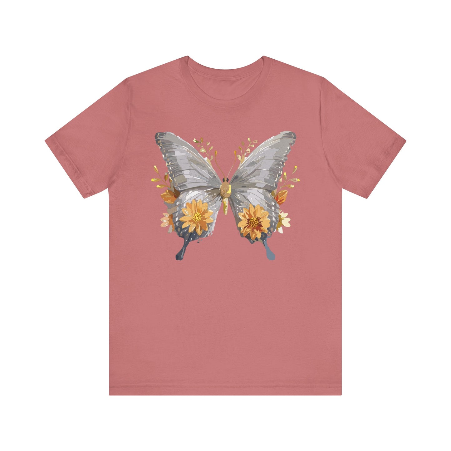 Butterfly Tee Shirt, Shirt with Butterfly