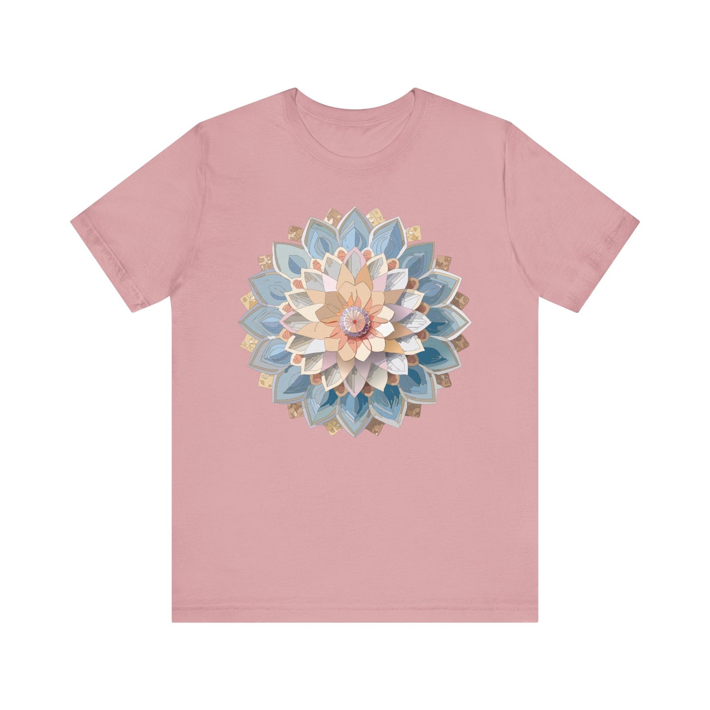 Floral Mandala Shirt, Flowers Mandala Shirt
