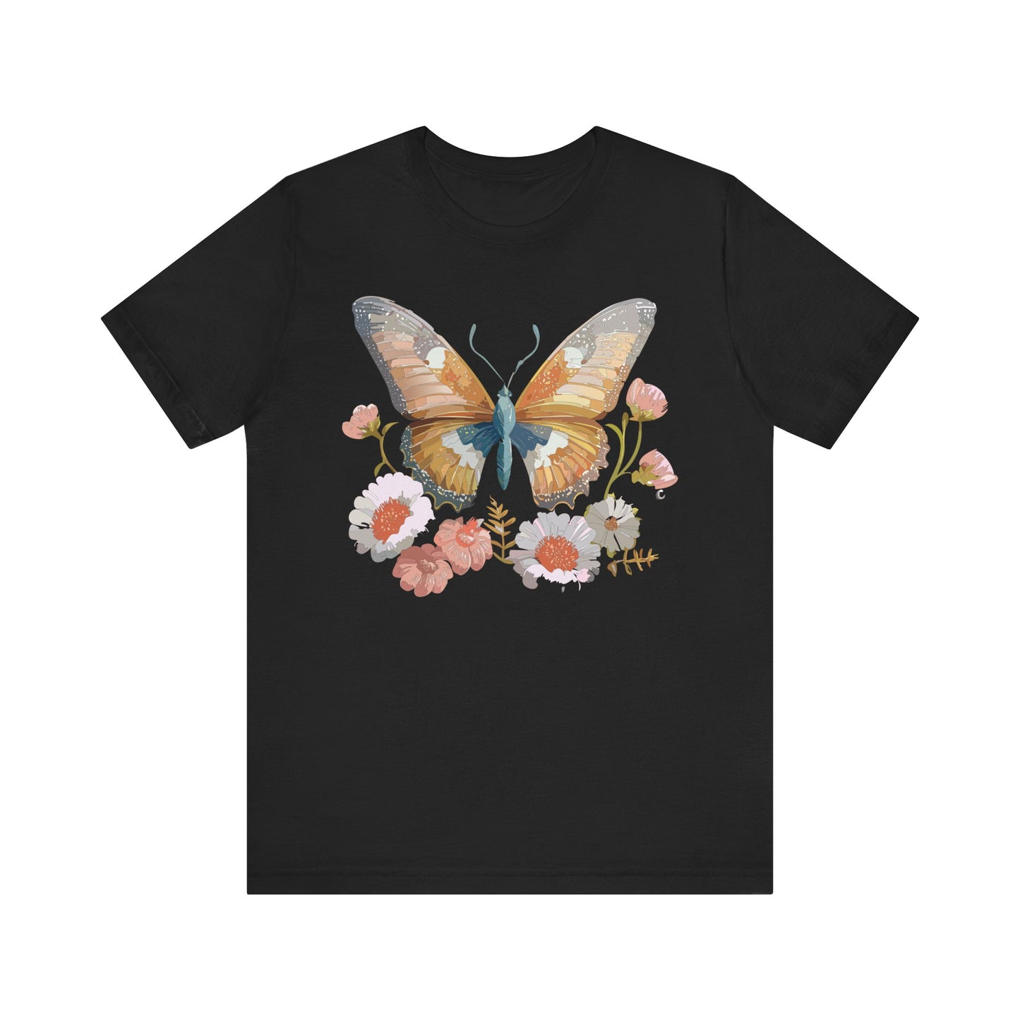 Butterfly Tee Shirt, Shirt with Butterfly