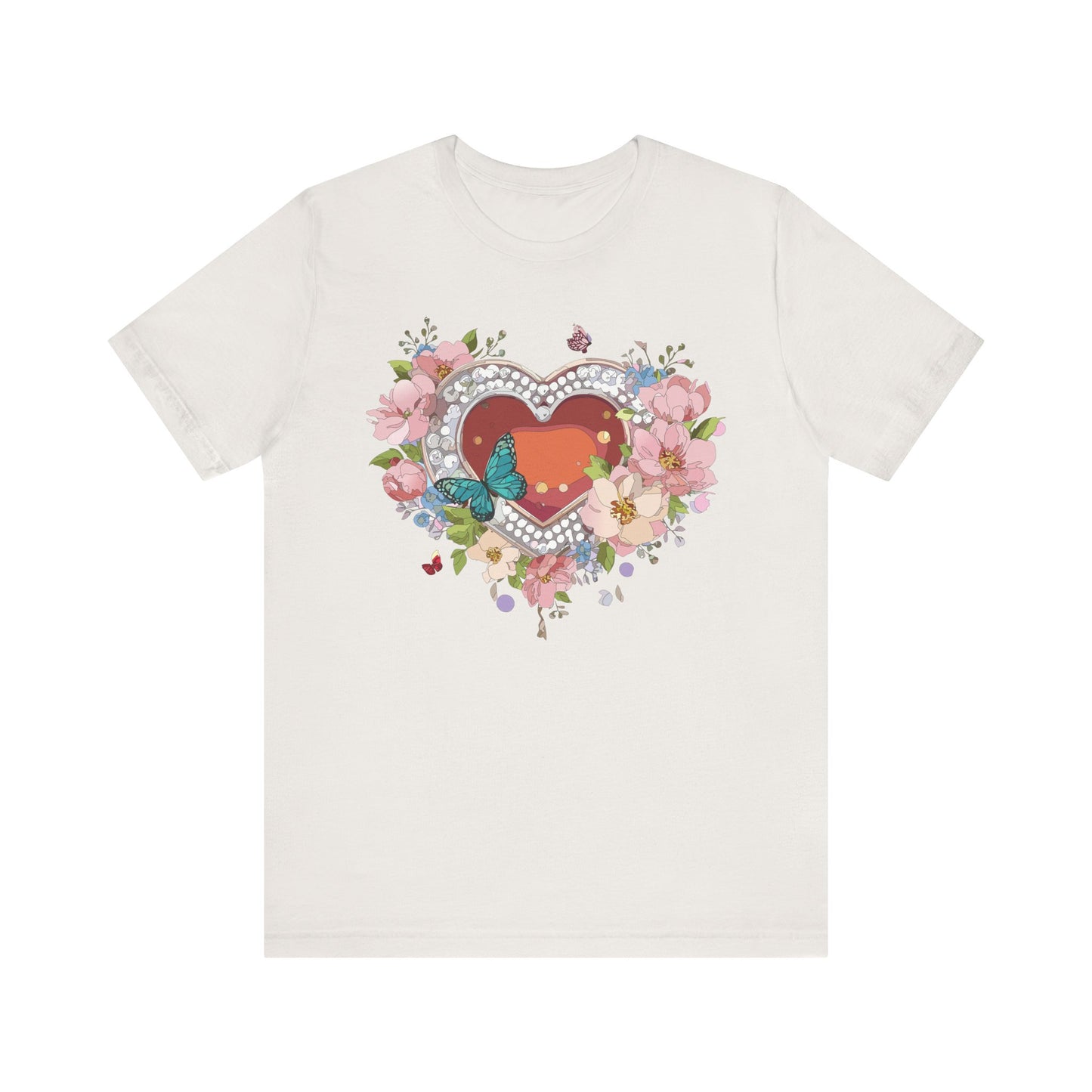 Heart Tee Shirt, Shirt with Heart