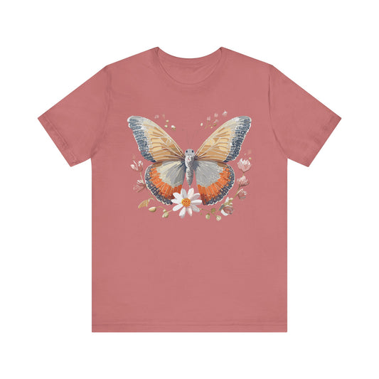 Butterfly Tee Shirt, Shirt with Butterfly