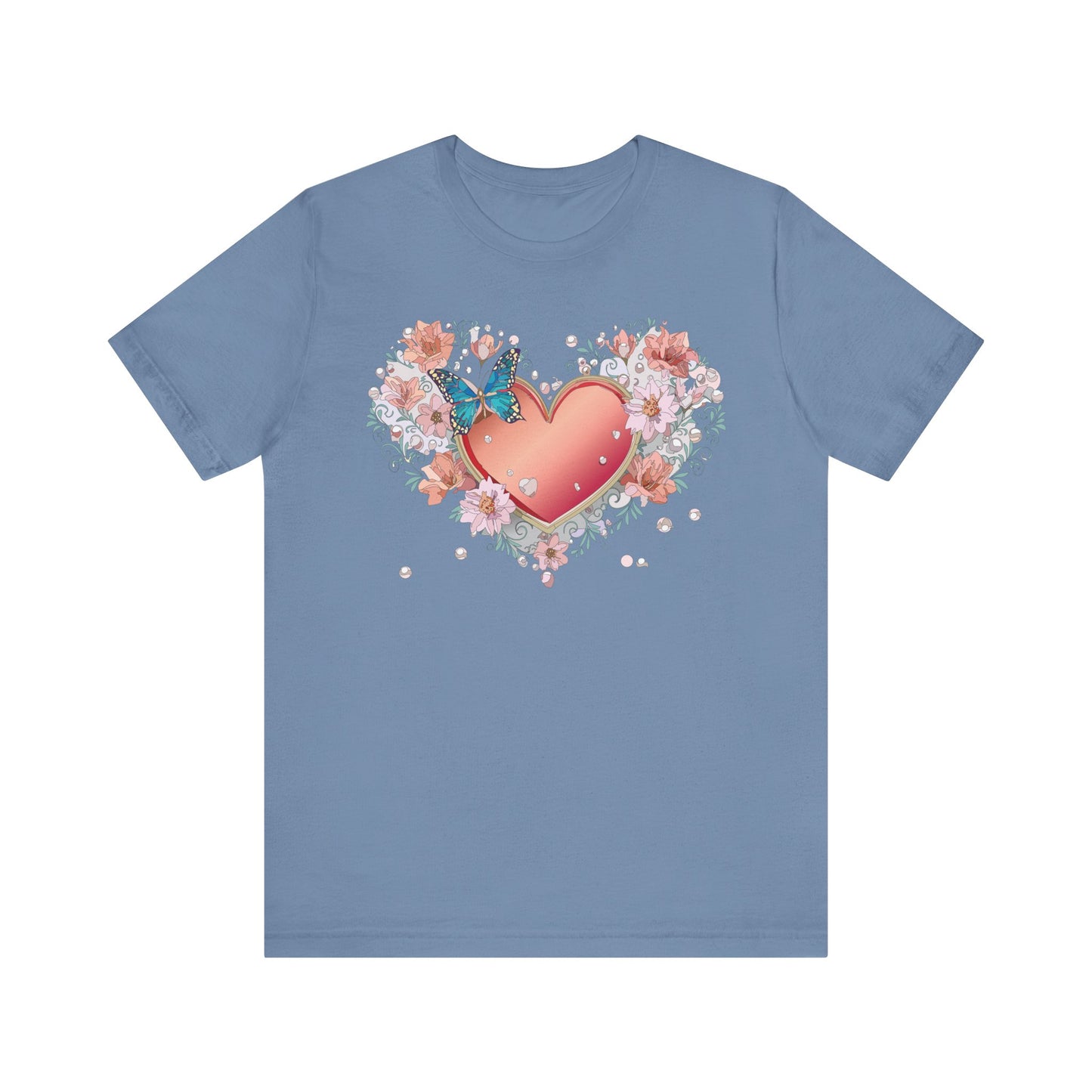 Heart Tee Shirt, Shirt with Heart