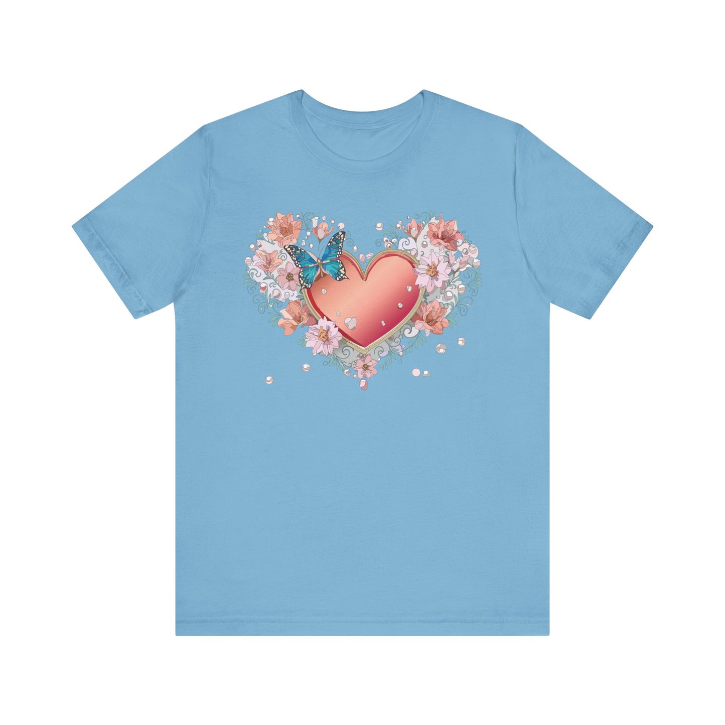 Heart Tee Shirt, Shirt with Heart