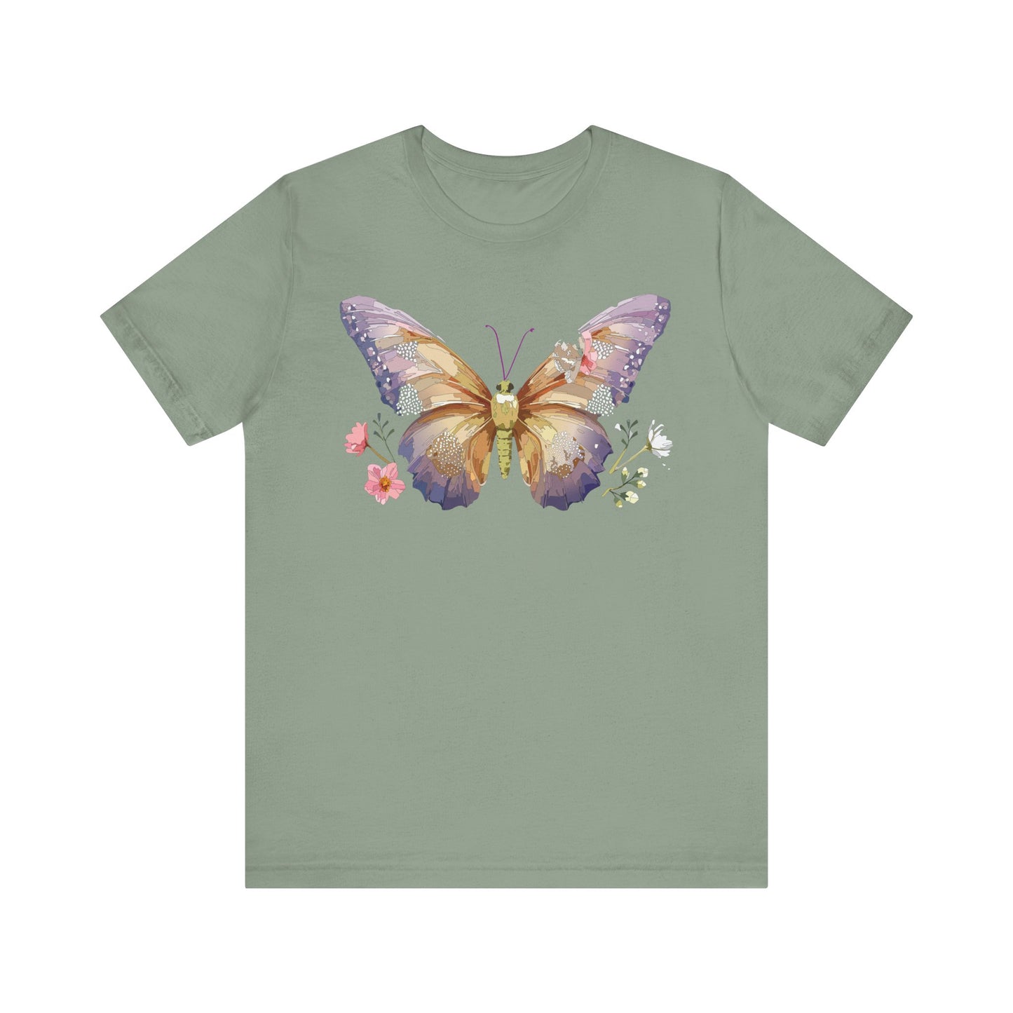 Butterfly Tee Shirt, Shirt with Butterfly
