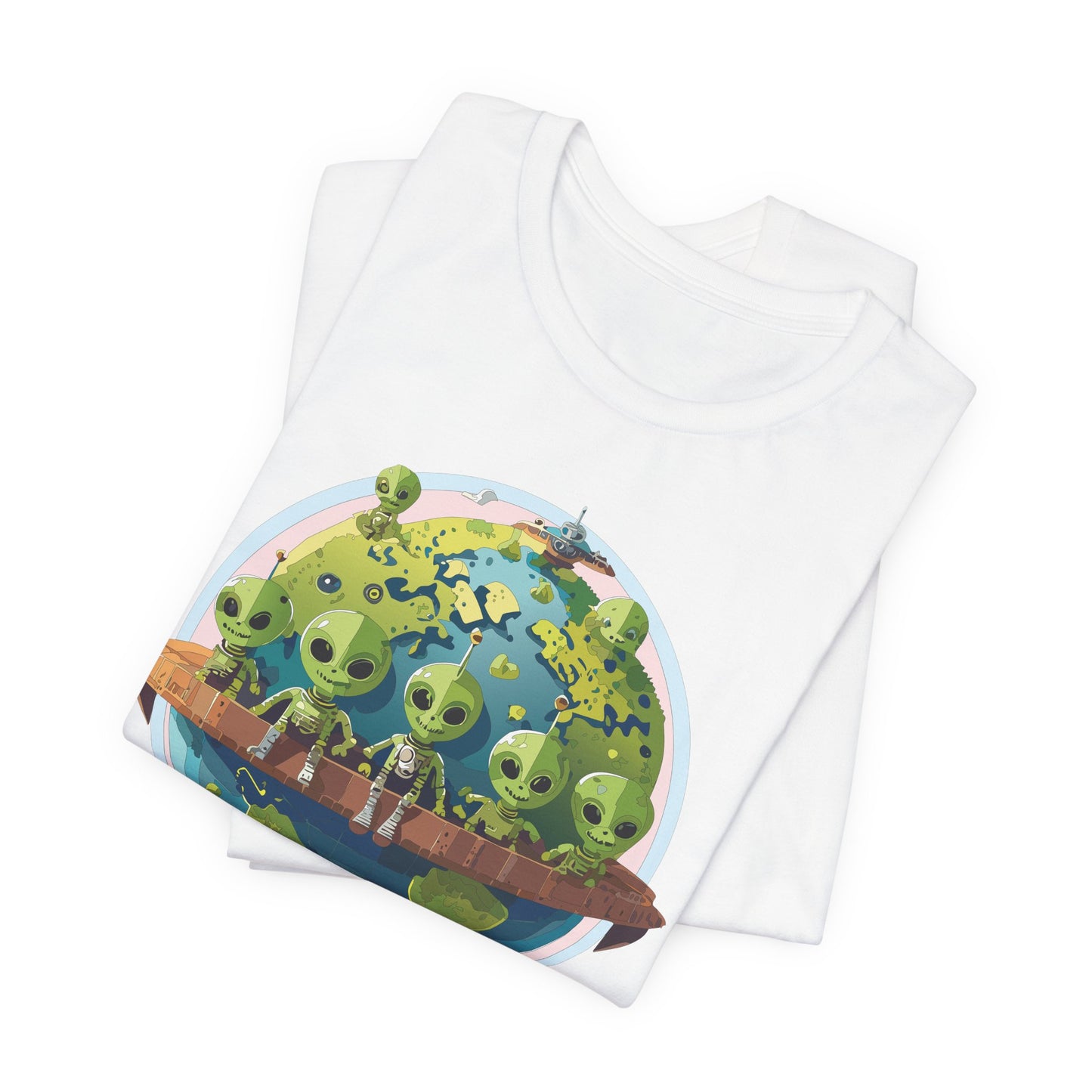 Funny Aliens Shirt, T-Shirt with Funny Aliens