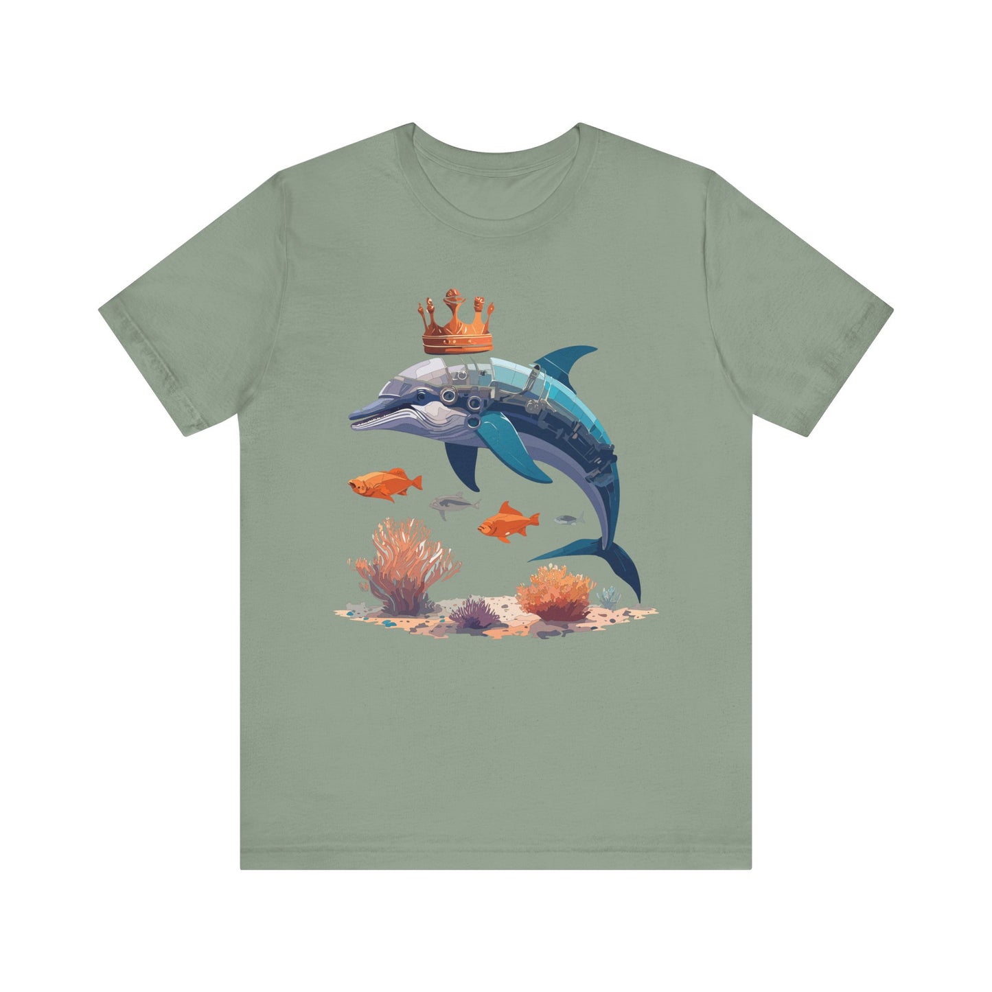 Animals Shirt, Shirt with Dolphin