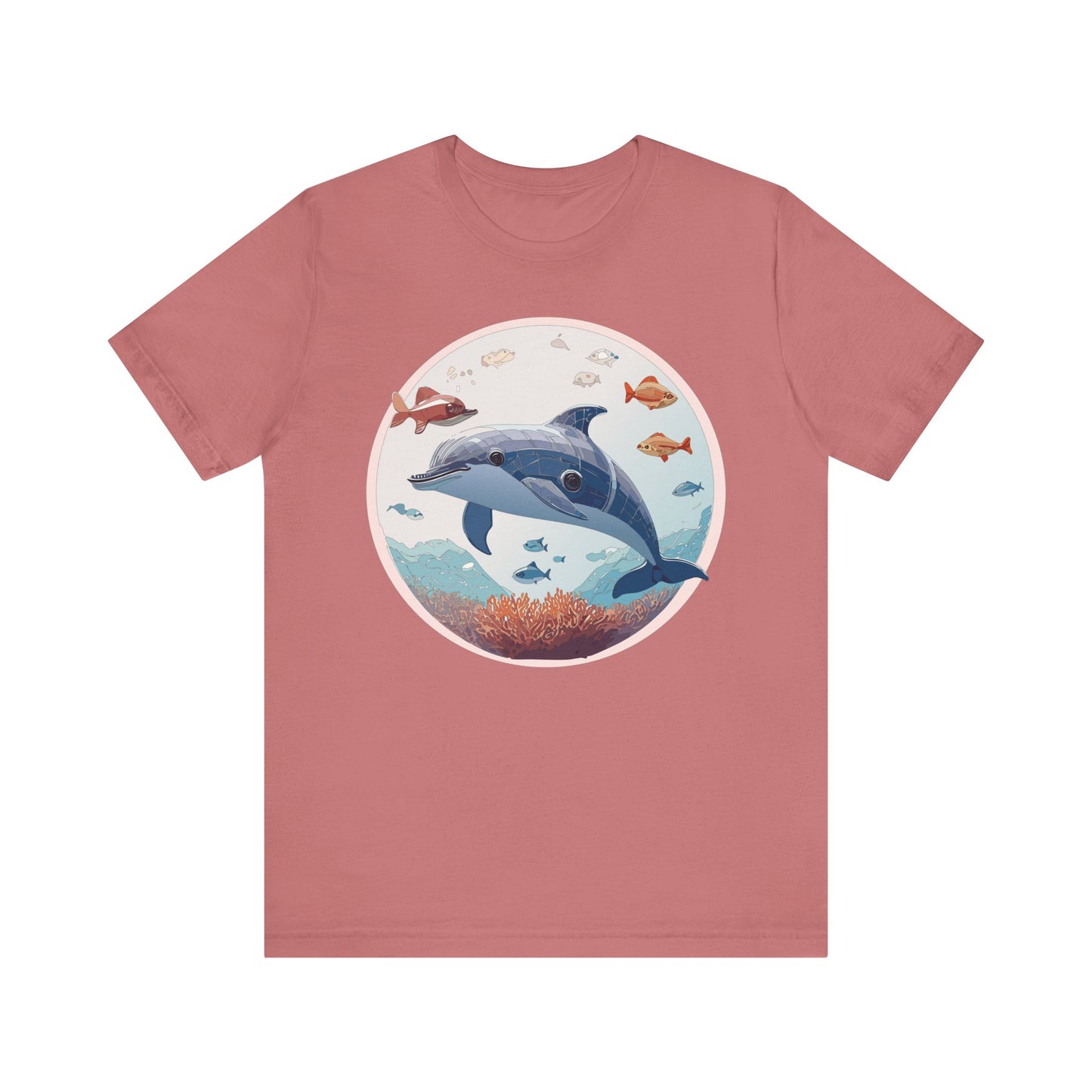 Animals Shirt, Shirt with Dolphin