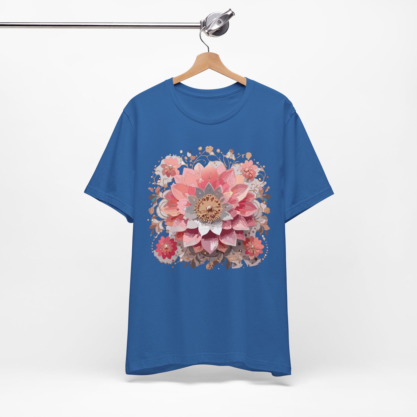 Floral Mandala Shirt, Flowers Mandala Shirt