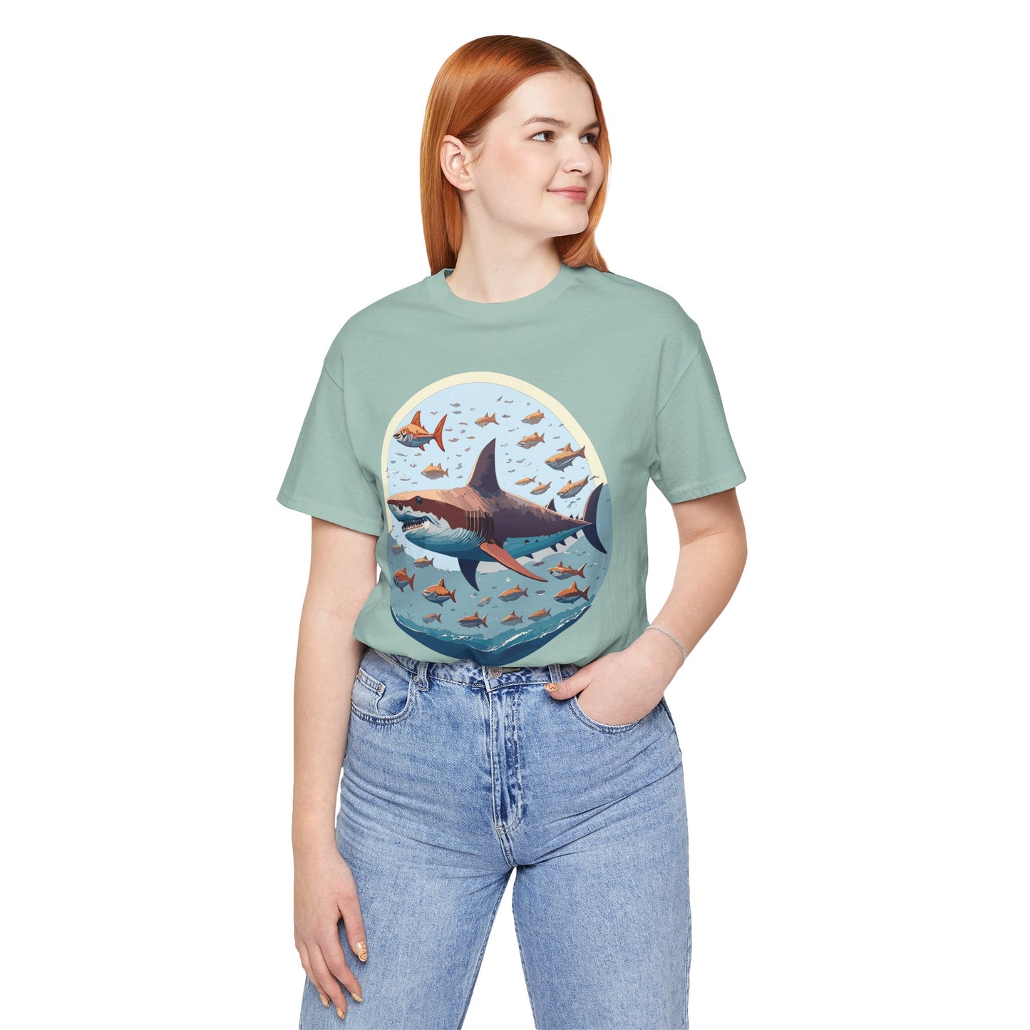 Animals Shirt, Shirt with Shark