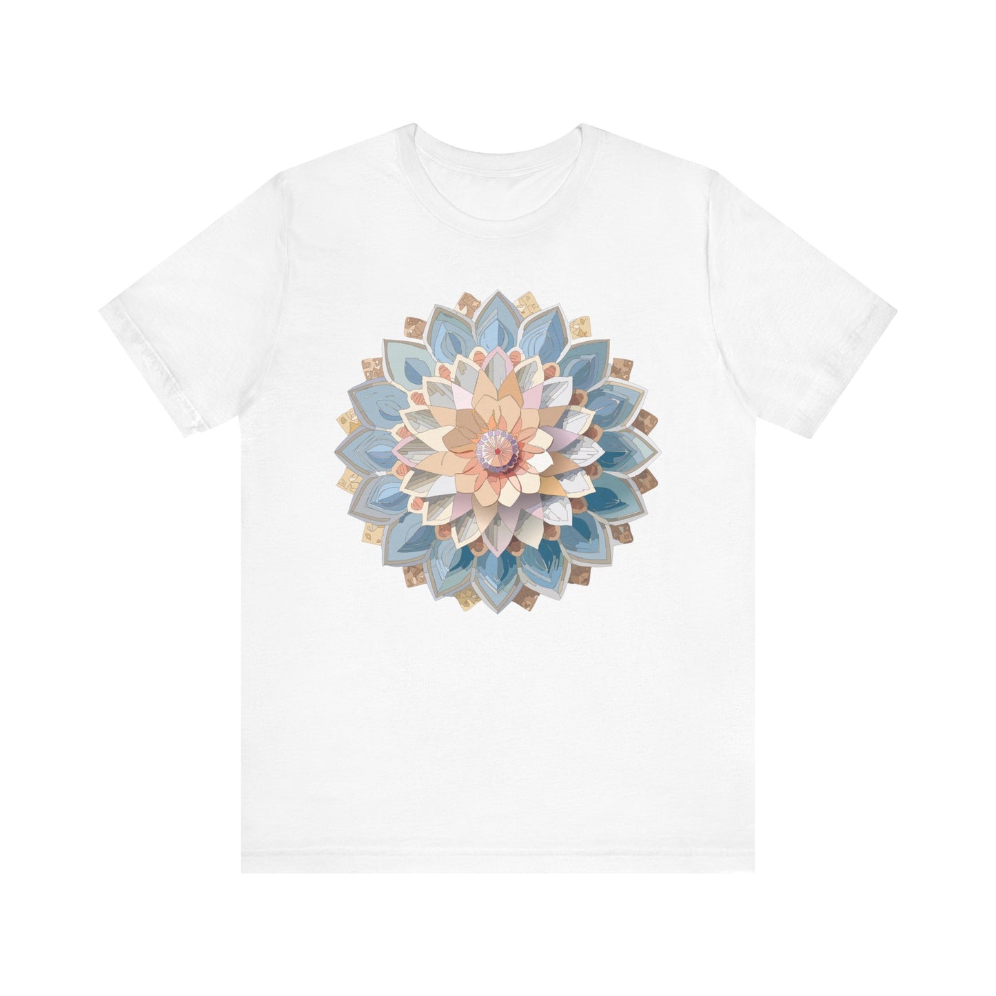 Floral Mandala Shirt, Flowers Mandala Shirt