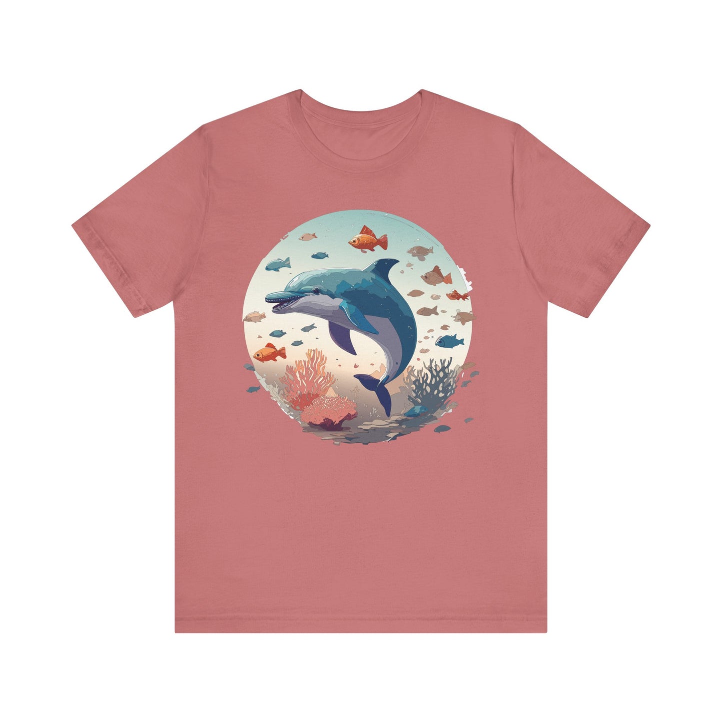 Animals Shirt, Shirt with Dolphin