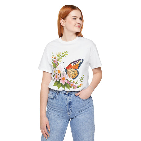 Butterfly Tee Shirt, Shirt with Butterfly