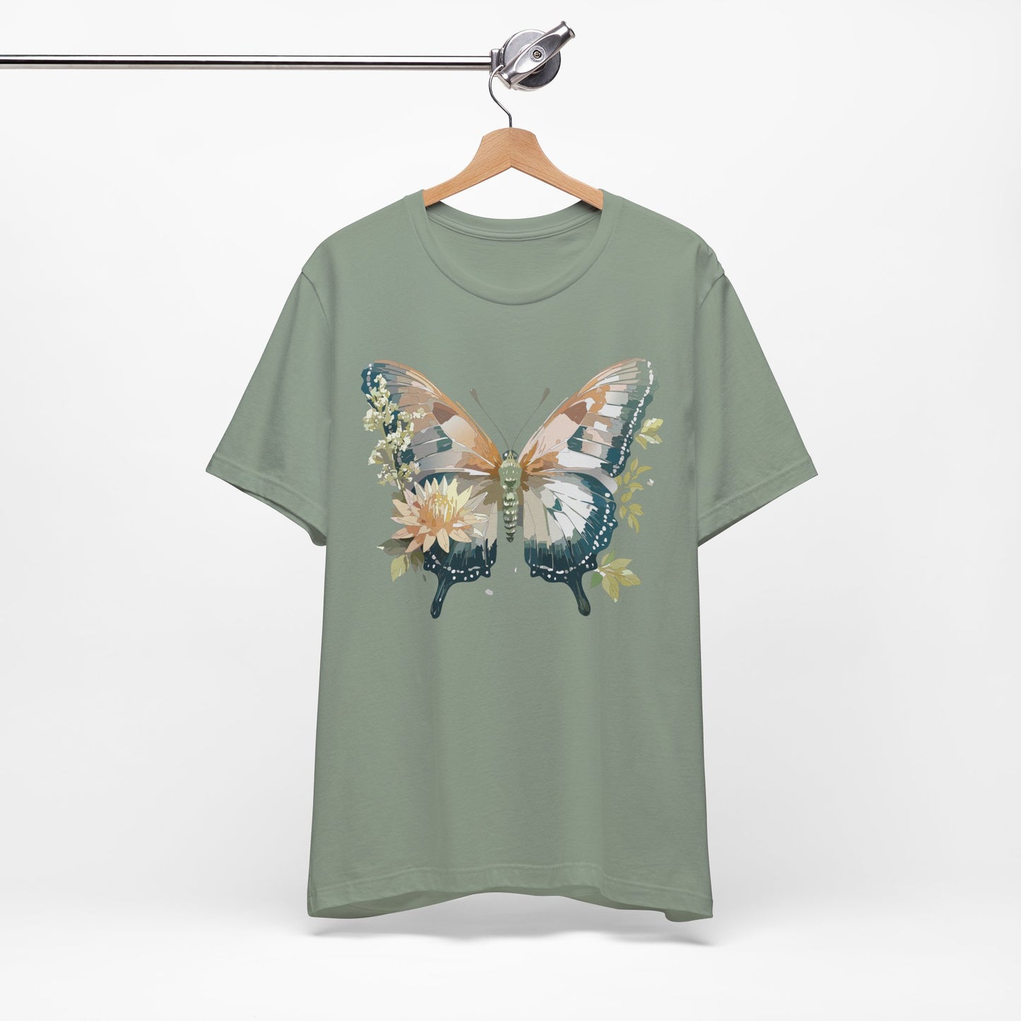 Butterfly Tee Shirt, Shirt with Butterfly