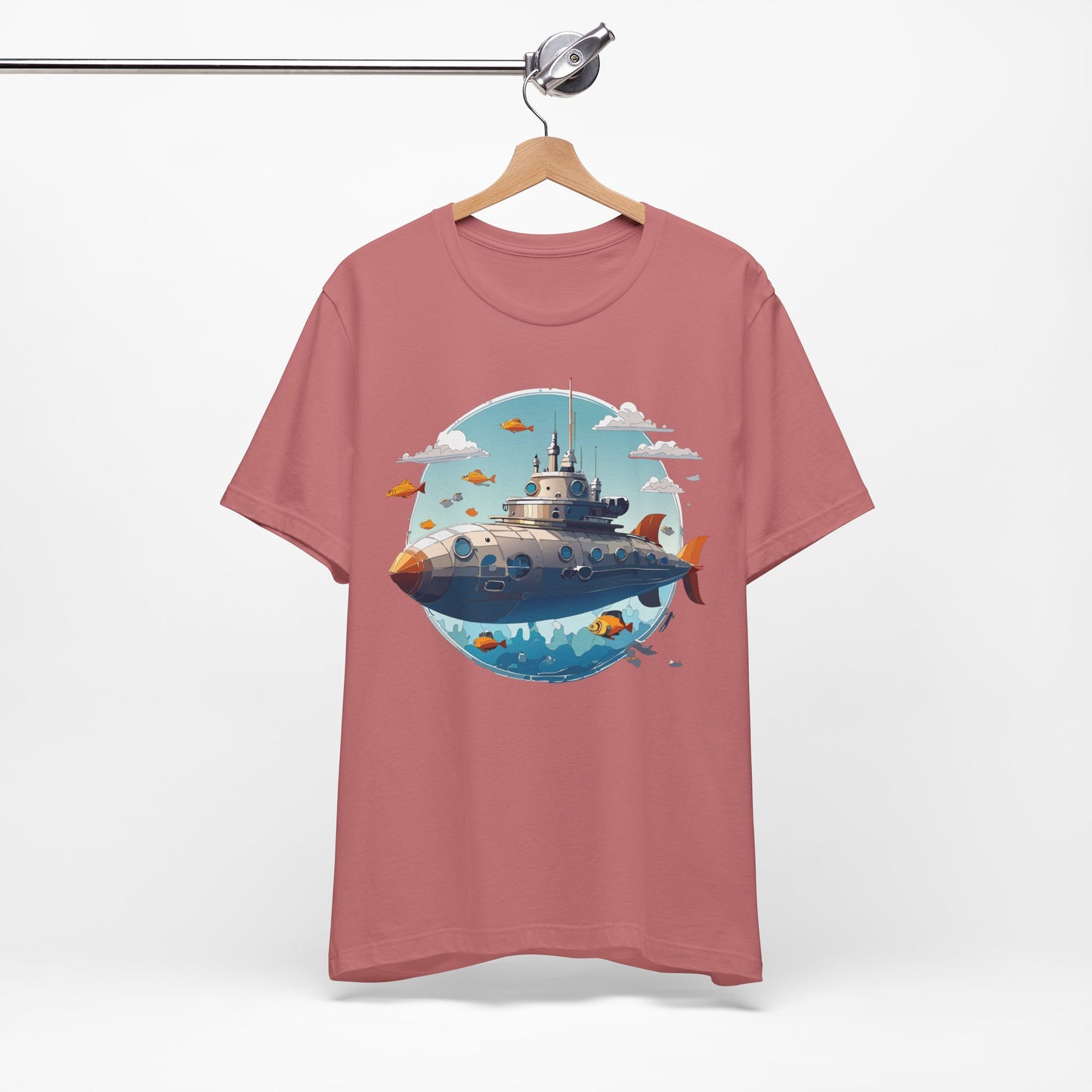 Ship Tee Shirt, Tee Shirt with Ship