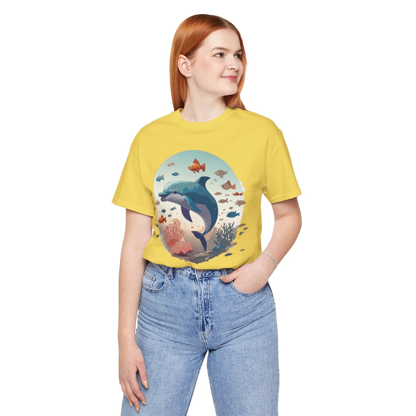 Animals Shirt, Shirt with Dolphin