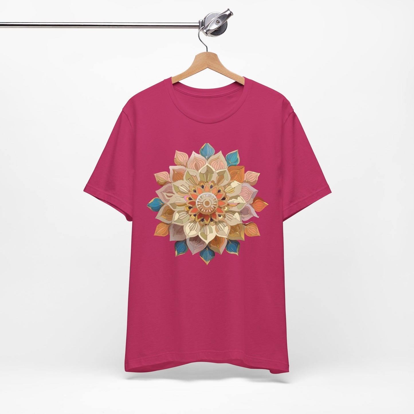 Floral Mandala Shirt, Flowers Mandala Shirt