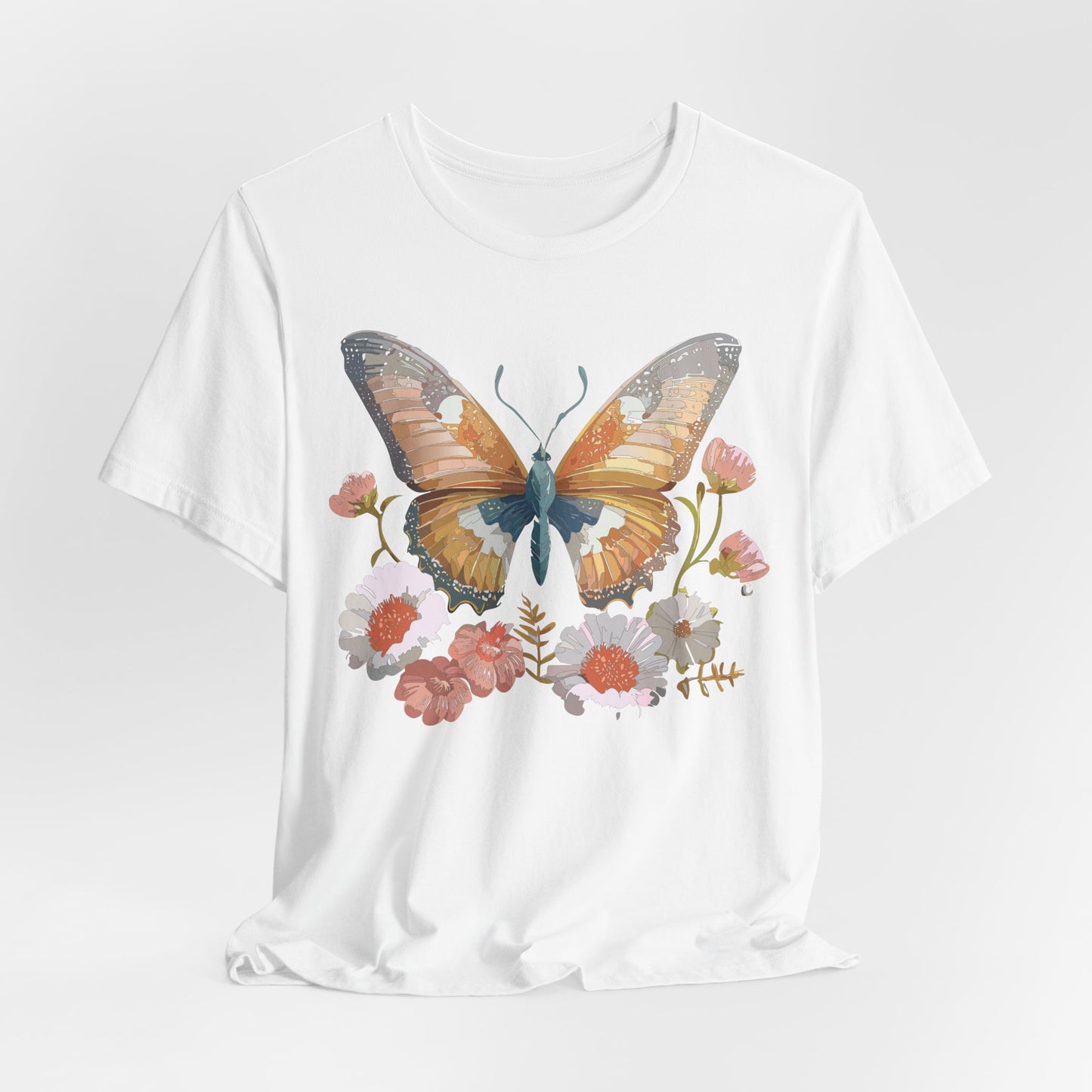 Butterfly Tee Shirt, Shirt with Butterfly