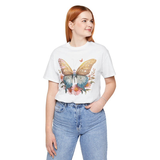 Butterfly Tee Shirt, Shirt with Butterfly