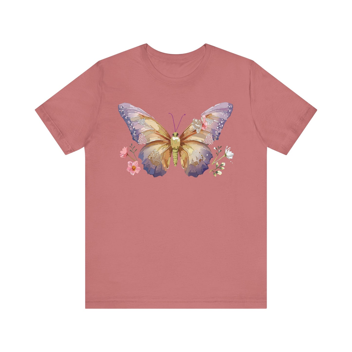 Butterfly Tee Shirt, Shirt with Butterfly