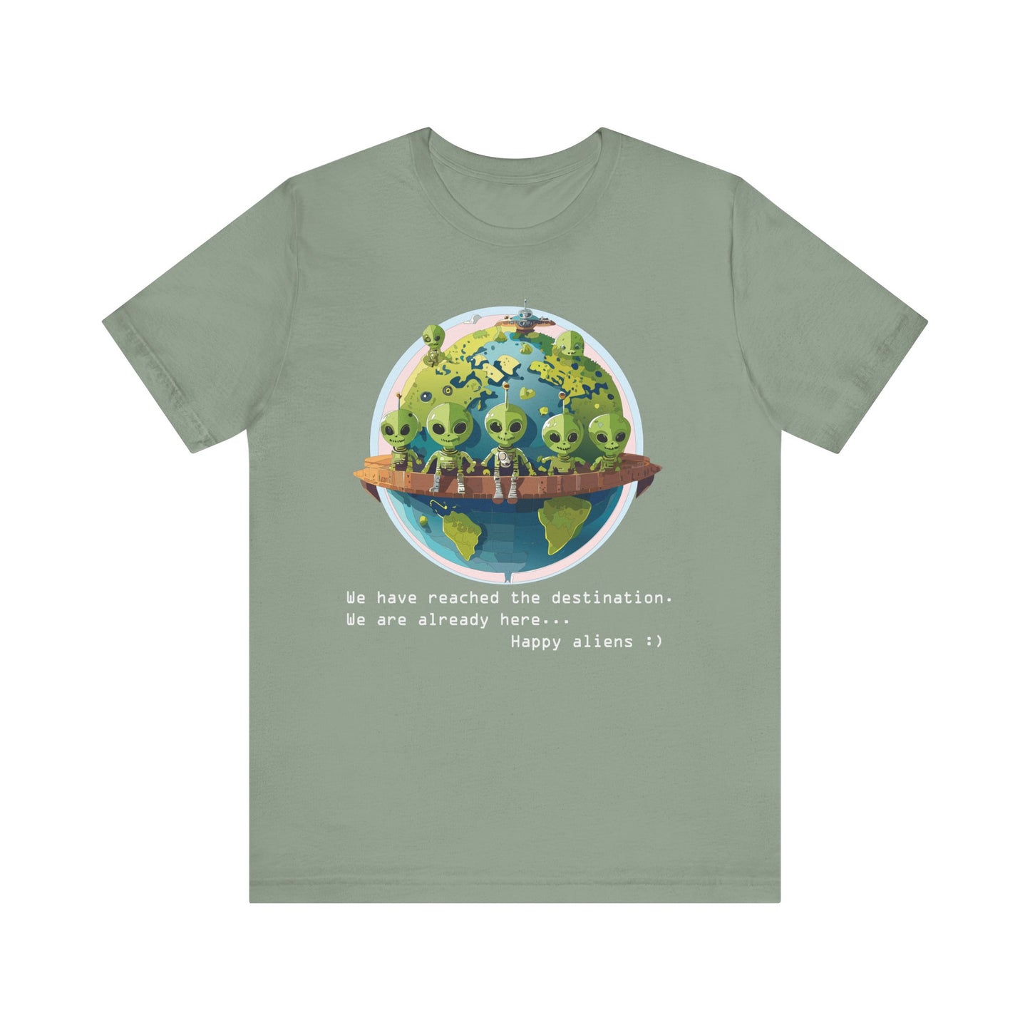 Funny Aliens Shirt, T-Shirt with Funny Aliens