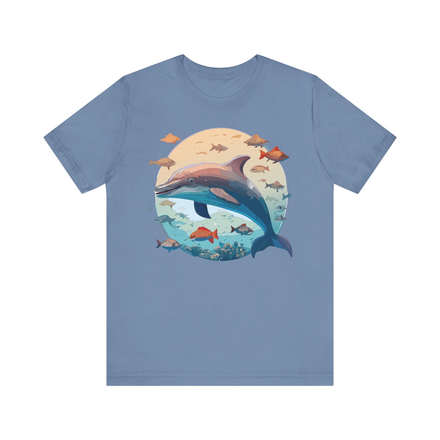 Animals Shirt, Shirt with Dolphin