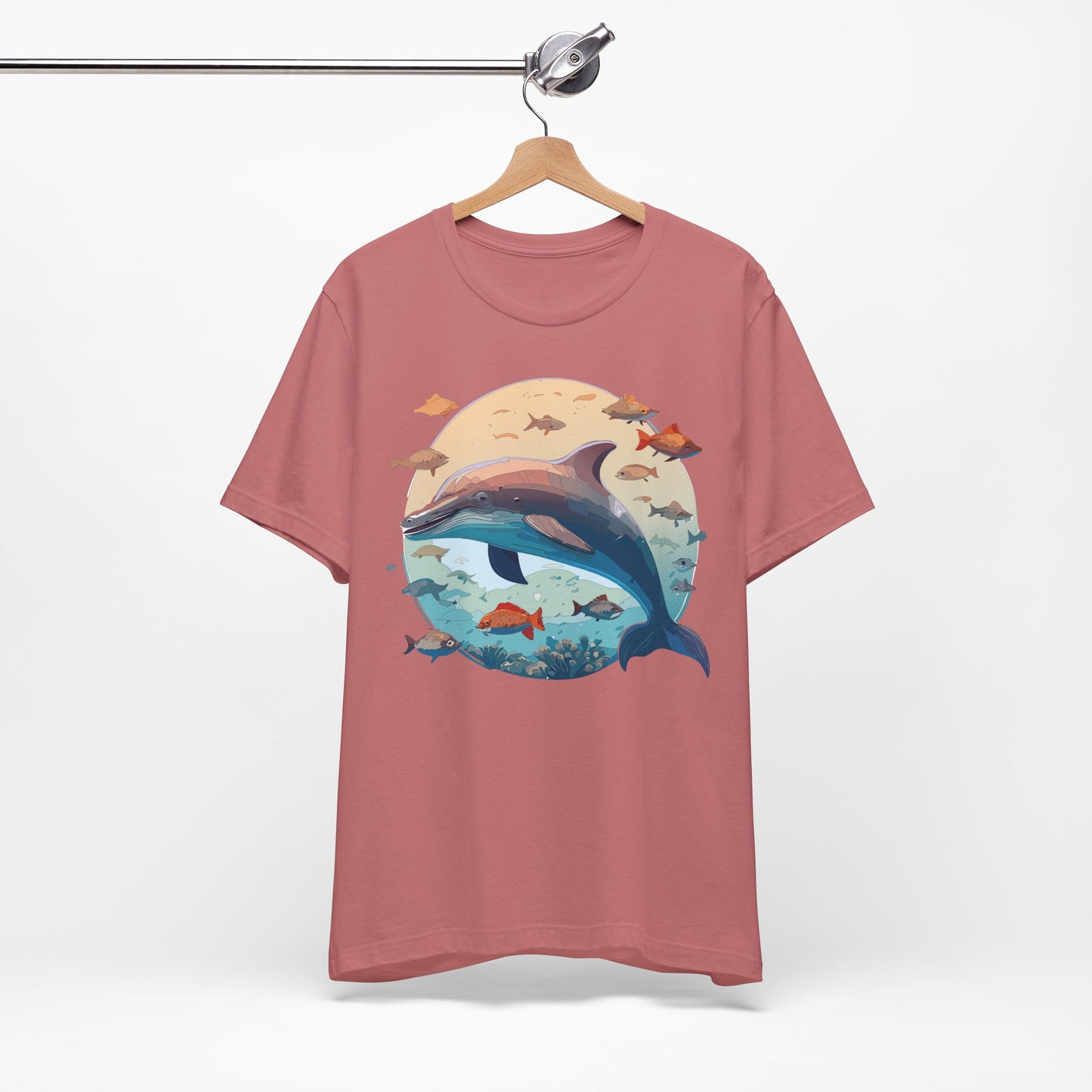 Animals Shirt, Shirt with Dolphin