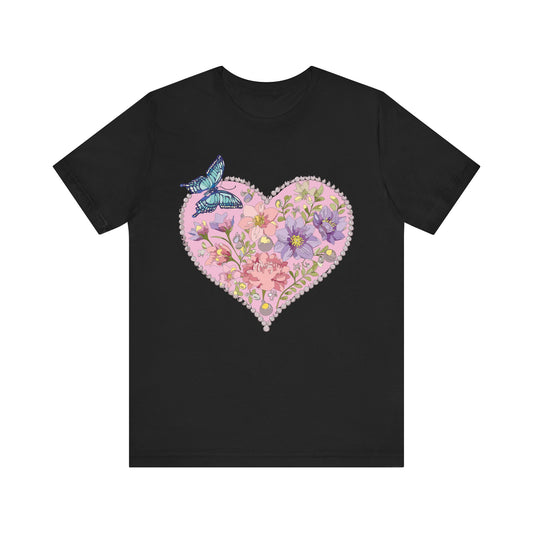 Heart Tee Shirt, Shirt with Heart
