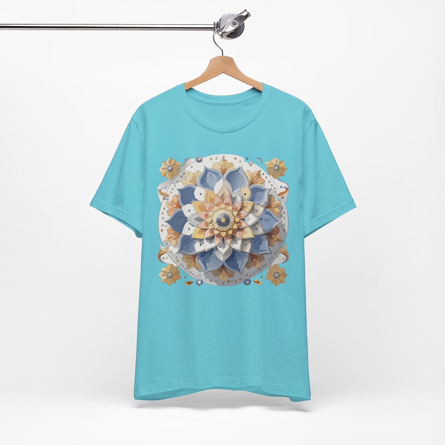 Floral Mandala Shirt, Flowers Mandala Shirt