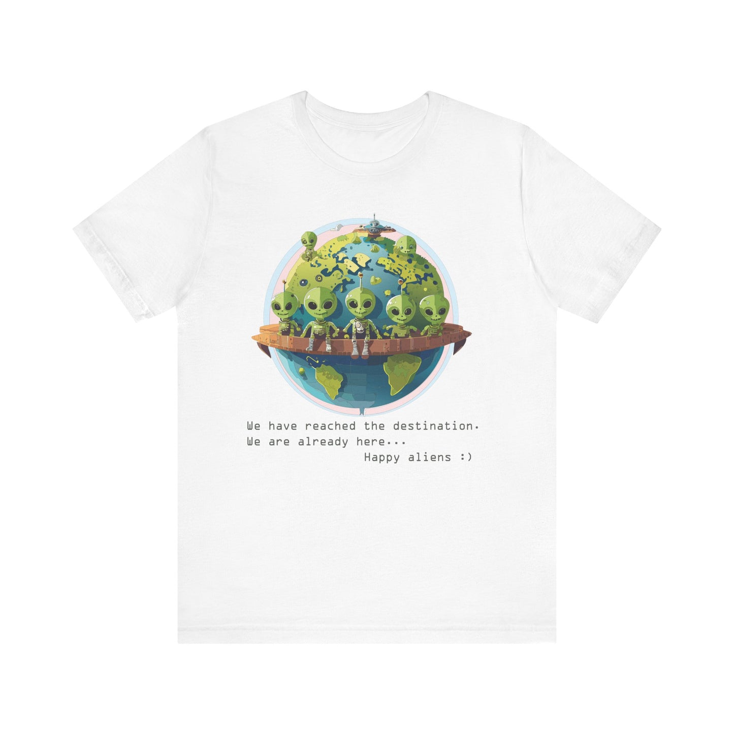 Funny Aliens Shirt, T-Shirt with Funny Aliens