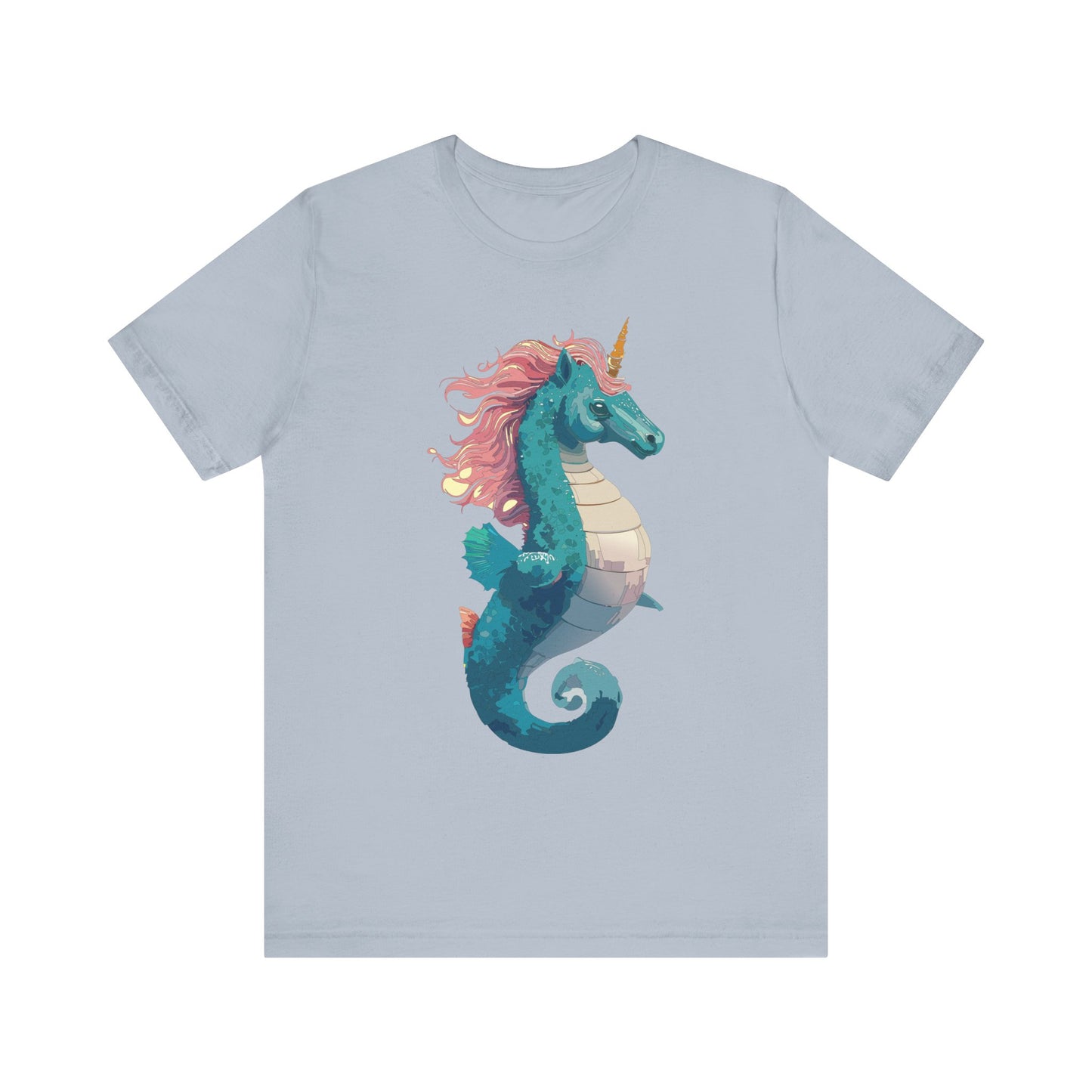 Animals Shirt, Shirt with Seahorse