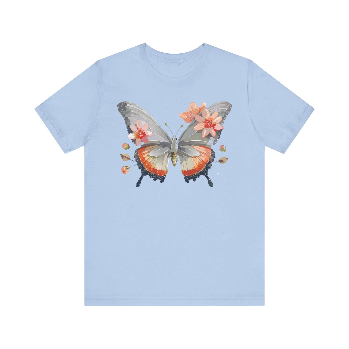 Butterfly Tee Shirt, Shirt with Butterfly