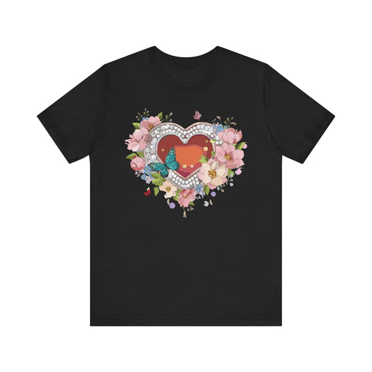 Heart Tee Shirt, Shirt with Heart