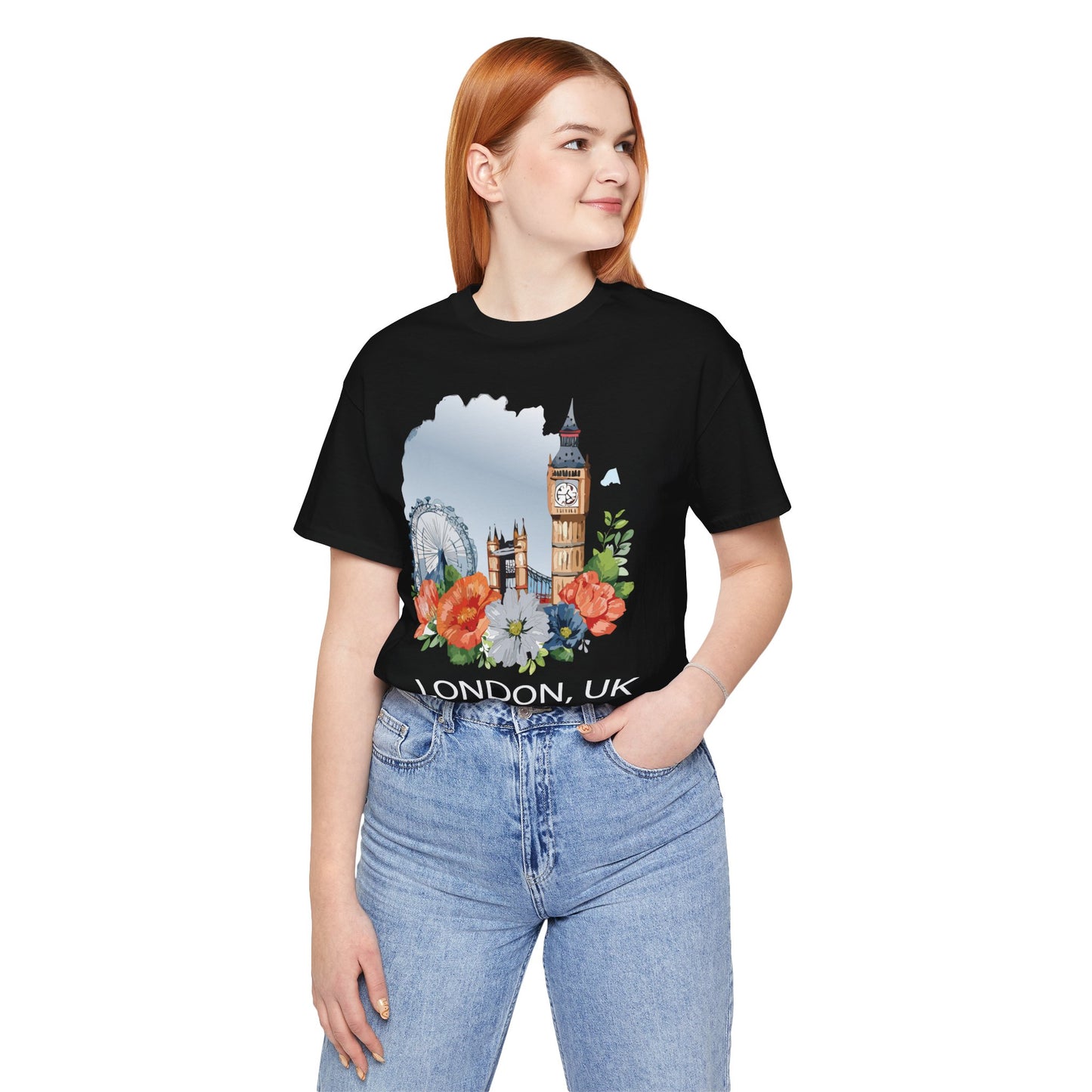 London Shirt, Travel T-Shirt, Tourist Shirts, Tee Shirt with Travel Prints 4