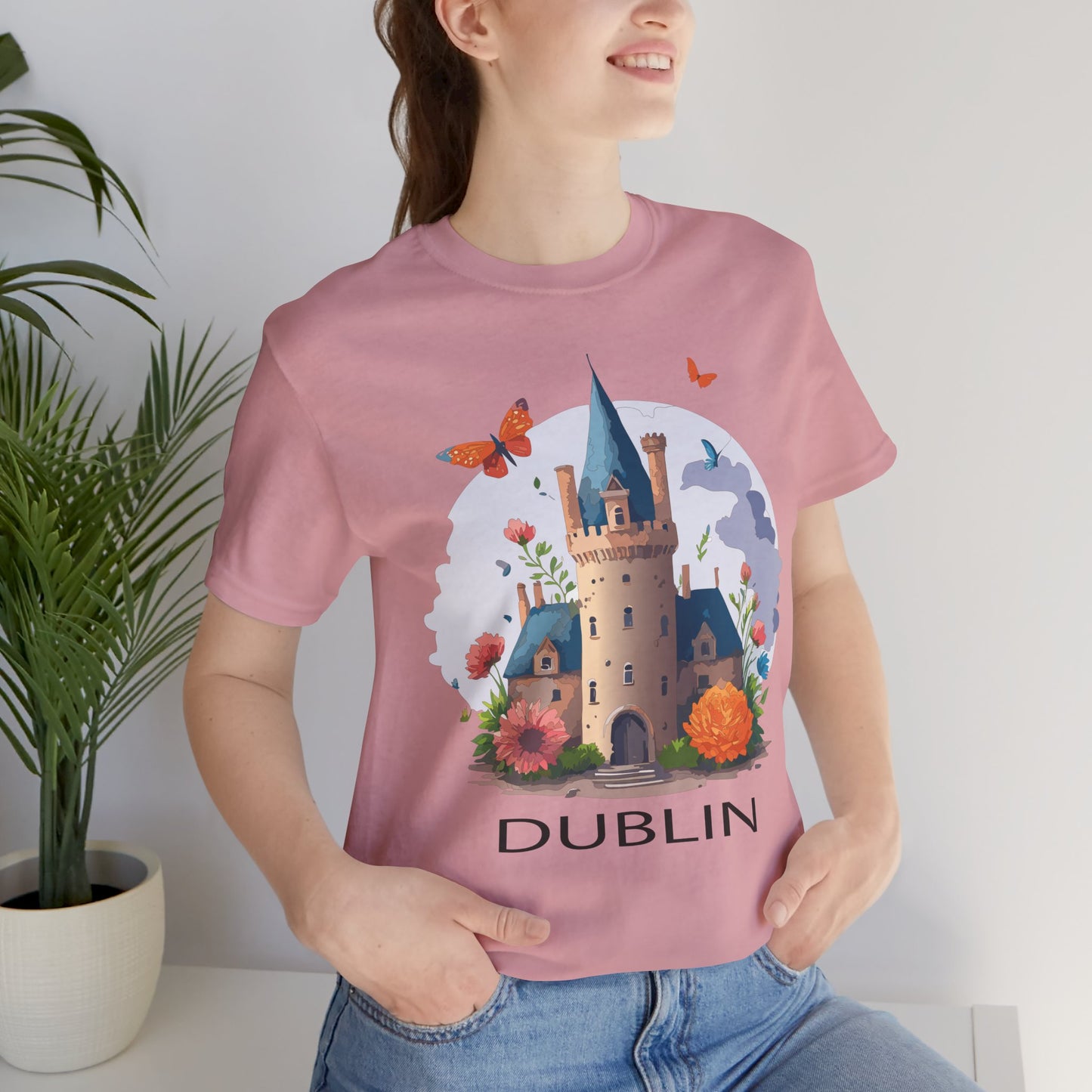 Dublin Shirt, Travel T-Shirt, Tourist Shirts, Tee Shirt with Travel Prints 5