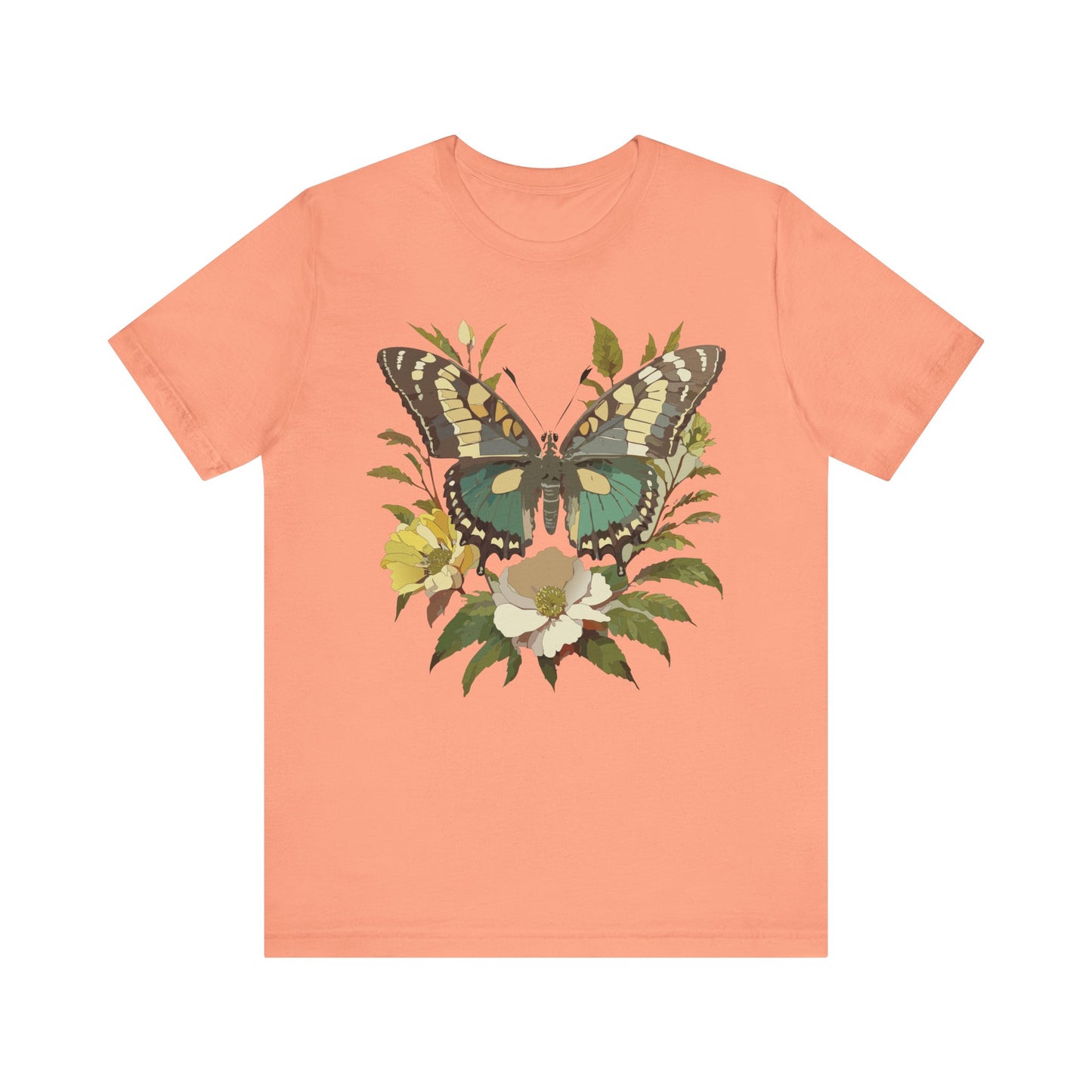 Butterfly Tee Shirt, Shirt with Butterfly